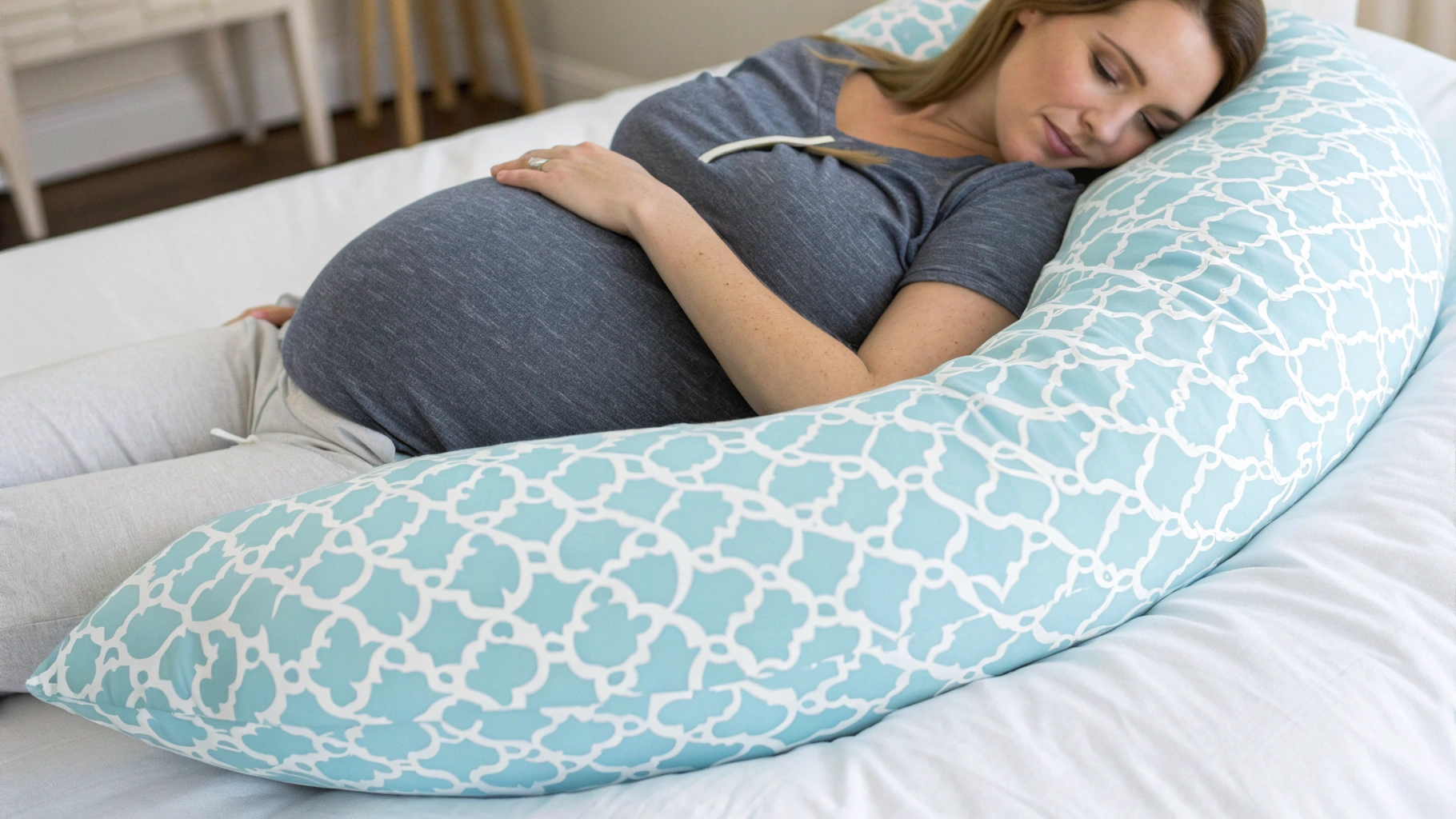 Pregnancy Body Pillow Case